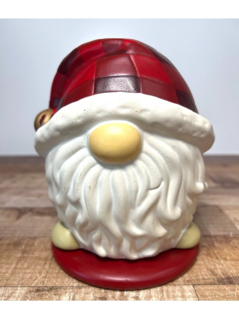ScentSationals Christmas Gnome Santa Wax Warmer Night Light Lamp Red